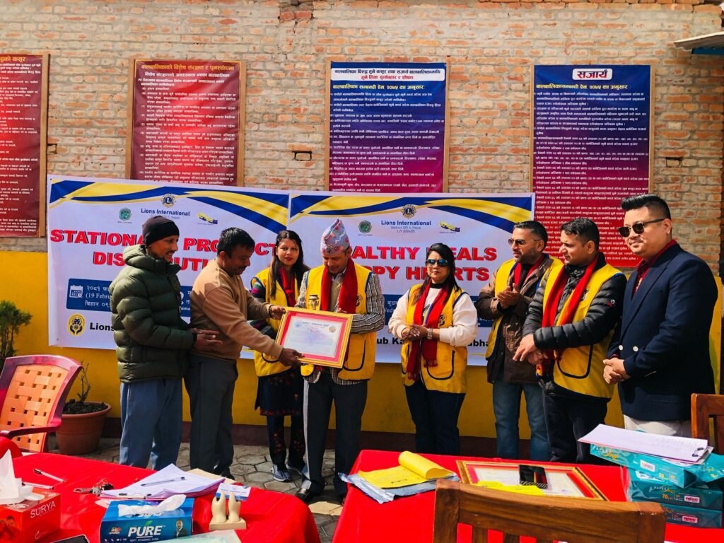 Residents and staff at Mamaghar Anathalay